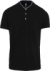 Pánske polo tričko so stojačikom - Kariban, farba - black/oxford grey, veľkosť - XS