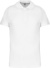 Pánske polotričko pique - Kariban, farba - white, veľkosť - 4XL