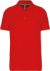 Pánske polotričko pique - Kariban, farba - red, veľkosť - 4XL
