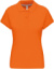 Dámske piké polo tričko - Kariban, farba - orange, veľkosť - XXL