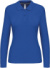 Dámske polo tričko s dlhým rukávom z piké materiálu - Kariban, farba - light royal blue, veľkosť - L