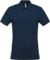 Pánske polotričko s piké textúrou - Kariban, farba - navy, veľkosť - 4XL