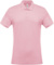 Pánske polotričko s piké textúrou - Kariban, farba - pale pink, veľkosť - 3XL