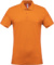 Pánske polotričko s piké textúrou - Kariban, farba - orange, veľkosť - 3XL