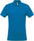 Pánske polotričko s piké textúrou - Kariban, farba - tropical blue, veľkosť - XXL