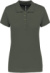 Dámske polo tričko piqué - Kariban, farba - dark khaki, veľkosť - M