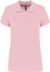 Dámske polo tričko piqué - Kariban, farba - pale pink, veľkosť - S