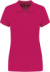 Dámske polo tričko piqué - Kariban, farba - fuchsia, veľkosť - XS