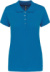Dámske polo tričko piqué - Kariban, farba - tropical blue, veľkosť - 3XL
