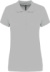 Dámske polo tričko piqué - Kariban, farba - snow grey, veľkosť - XXL
