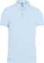 Pánske džersejové polo tričko - Kariban, farba - sky blue, veľkosť - 3XL
