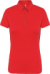 Dámske džersejové polotričko - Kariban, farba - red, veľkosť - XL