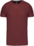 Pánske tričko - Kariban, farba - wine, veľkosť - 4XL