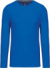 Pánske tričko s dlhým rukávom - Kariban, farba - light royal blue, veľkosť - 3XL