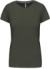 Dámske tričko - Kariban, farba - dark khaki, veľkosť - S