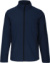 Pánska 3-vrstvová softshellová bunda - Kariban, farba - navy, veľkosť - 3XL