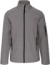 Pánska 3-vrstvová softshellová bunda - Kariban, farba - marl grey, veľkosť - 3XL