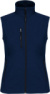 Dámska 3-vrstvová softshellová vesta - Kariban, farba - navy, veľkosť - XL