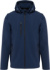 Unisex 3-vrstvová softshellová bunda s kapucňou - Kariban, farba - navy, veľkosť - M