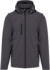 Unisex 3-vrstvová softshellová bunda s kapucňou - Kariban, farba - titanium, veľkosť - XS