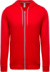 Mikina s kapucňou - Kariban, farba - red, veľkosť - XXL