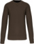 Mikina z hrubej bavlny - Kariban, farba - dark khaki, veľkosť - L