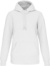 Mikina s kapucňou z hrubej bavlny - Kariban, farba - white, veľkosť - 4XL