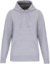 Mikina s kapucňou z hrubej bavlny - Kariban, farba - oxford grey, veľkosť - L