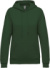 Dámska mikina s kapucňou - Kariban, farba - forest green, veľkosť - XXL