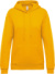 Dámska mikina s kapucňou - Kariban, farba - yellow, veľkosť - XL
