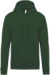 Pánska mikina s kapucňou - Kariban, farba - forest green, veľkosť - M