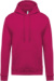Pánska mikina s kapucňou - Kariban, farba - fuchsia, veľkosť - L