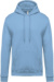 Pánska mikina s kapucňou - Kariban, farba - sky blue, veľkosť - 3XL