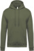 Pánska mikina s kapucňou - Kariban, farba - caper green, veľkosť - XXL