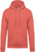 Pánska mikina s kapucňou - Kariban, farba - true coral, veľkosť - XXL