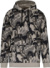 Pánska mikina s kapucňou - Kariban, farba - grey camouflage, veľkosť - XXL