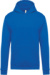 Detská mikina s kapucňou - Kariban, farba - light royal blue, veľkosť - 8/10