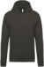 Detská mikina s kapucňou - Kariban, farba - dark grey, veľkosť - 12/14