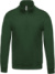 Mikina so štvrťzipom - Kariban, farba - forest green, veľkosť - S