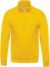 Mikina so štvrťzipom - Kariban, farba - yellow, veľkosť - 4XL