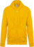 Mikina s kapucňou - Kariban, farba - yellow, veľkosť - XS