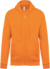 Mikina s kapucňou - Kariban, farba - orange, veľkosť - XXL