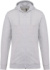 Mikina s kapucňou - Kariban, farba - ash heather, veľkosť - 3XL