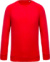 Pánska raglánová mikina z biobavlny - Kariban, farba - red, veľkosť - XXL