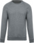 Pánska raglánová mikina z biobavlny - Kariban, farba - grey heather, veľkosť - 3XL