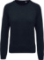 Dámska raglánová mikina z biobavlny - Kariban, farba - french navy heather, veľkosť - XL