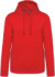 Mikina s kapucňou - Kariban, farba - red, veľkosť - 3XL