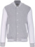 Unisex koledžová bunda "Teddy" - Kariban, farba - oxford grey/white, veľkosť - L