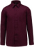 Popelínová košeľa "Jofrey" s dlhým rukávom - Kariban, farba - wine, veľkosť - 4XL