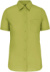 Popelínová blúzka "Judith" s krátkym rukávom - Kariban, farba - burnt lime, veľkosť - 3XL